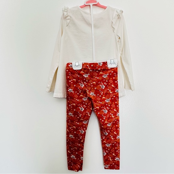 🌸3/$12 🍂🍁 Very cute autumn set, size 4T in excellent condition - Picture 8 of 13